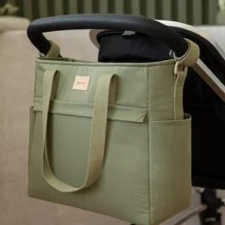 Nobodinoz Baby On The Go Luiertas Olive Green -Aanbiedingen BIBS Winkel 1200x1200 2374