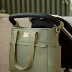 Nobodinoz Baby On The Go Luiertas Olive Green -Aanbiedingen BIBS Winkel 1200x1200 2376