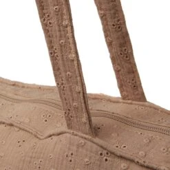 Jollein Shopper Embroidery - Biscuit -Aanbiedingen BIBS Winkel 1200x1200 2421