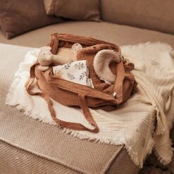 Jollein Shopper Embroidery - Biscuit -Aanbiedingen BIBS Winkel 1200x1200 2422