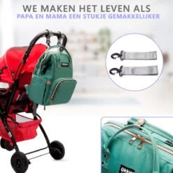 Luiertas Rugzak - Gratis Flessenwarmer En Gratis Kinderwagen Haken - Eindeloos Opbergruimte - Ruime Luiertas - Draaggemak - Mint-groen 9 Luiertas Rugzak - Gratis Flessenwarmer En Gratis Kinderwagen Haken - Eindeloos Opbergruimte - Ruime Luiertas - Draaggemak - Mint-groen -Aanbiedingen BIBS Winkel 1200x1200 2463