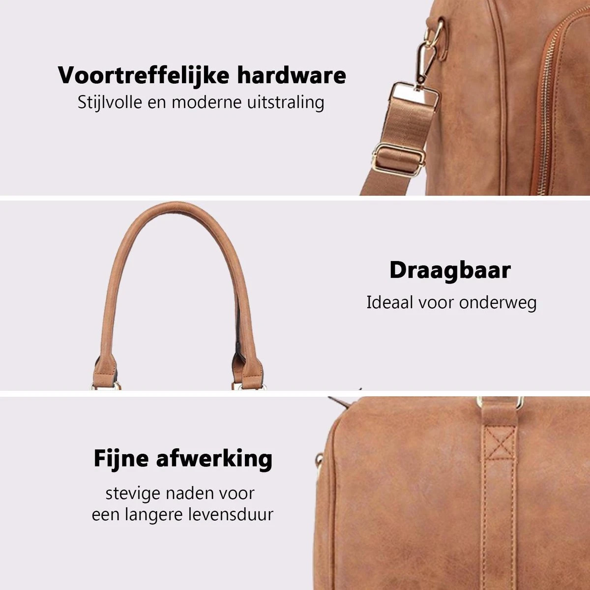 Miss Lulu Luier- En Verzorgingstas – Luiertas Set – Afneembare Draagtas - Duurzaam En Stijlvol – Bruin - Premium Kwaliteit- Grote Capaciteit - Unisex/Jongens/Meisjes (LT6638 BN) 3 Miss Lulu Luier- En Verzorgingstas – Luiertas Set – Afneembare Draagtas - Duurzaam En Stijlvol – Bruin - Premium Kwaliteit- Grote Capaciteit - Unisex/Jongens/Meisjes (LT6638 BN) - Afbeelding 3