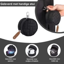 Luiertas Rugzak - Incl. Buggy / Kinderwagen Haken En Verschoningsmat - Complete Set - Zwart Van Zedar -Aanbiedingen BIBS Winkel 1200x1200 2504