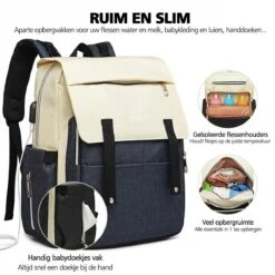 Miss Lulu Luier- En Verzorgingstas - Luiertas Met USB Oplaadstation - Baby Rug Tas Met Isoleervak - Reis Rugzak - Grote Capaciteit - Unisex/Jongens/Meisjes - Blauw (E1970 NY) 9 Miss Lulu Luier- En Verzorgingstas - Luiertas Met USB Oplaadstation - Baby Rug Tas Met Isoleervak - Reis Rugzak - Grote Capaciteit - Unisex/Jongens/Meisjes - Blauw (E1970 NY) -Aanbiedingen BIBS Winkel 1200x1200 2514