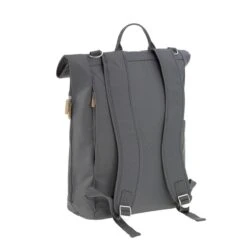 LÄSSIG Luiertas Rolltop Backpack Rugzak Incl Verschoningsmatje Antraciet -Aanbiedingen BIBS Winkel 1200x1200 2553