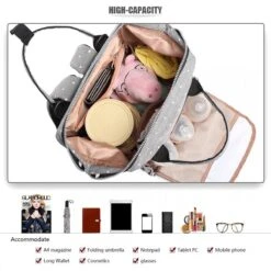 Miss Lulu Luier- En Verzorgingstas Rugzak - Grijs (E6705 D2-GY) 11 Miss Lulu Luier- En Verzorgingstas Rugzak - Grijs (E6705 D2-GY) -Aanbiedingen BIBS Winkel 1200x1200 2580