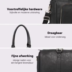 Miss Lulu Luier- En Verzorgingstas – Luiertas Set – Afneembare Draagtas - Duurzaam En Stijlvol – Zwart - Premium Kwaliteit- Grote Capaciteit - Unisex/Jongens/Meisjes (LT6638 BK) 11 Miss Lulu Luier- En Verzorgingstas – Luiertas Set – Afneembare Draagtas - Duurzaam En Stijlvol – Zwart - Premium Kwaliteit- Grote Capaciteit - Unisex/Jongens/Meisjes (LT6638 BK) -Aanbiedingen BIBS Winkel 1200x1200 2600