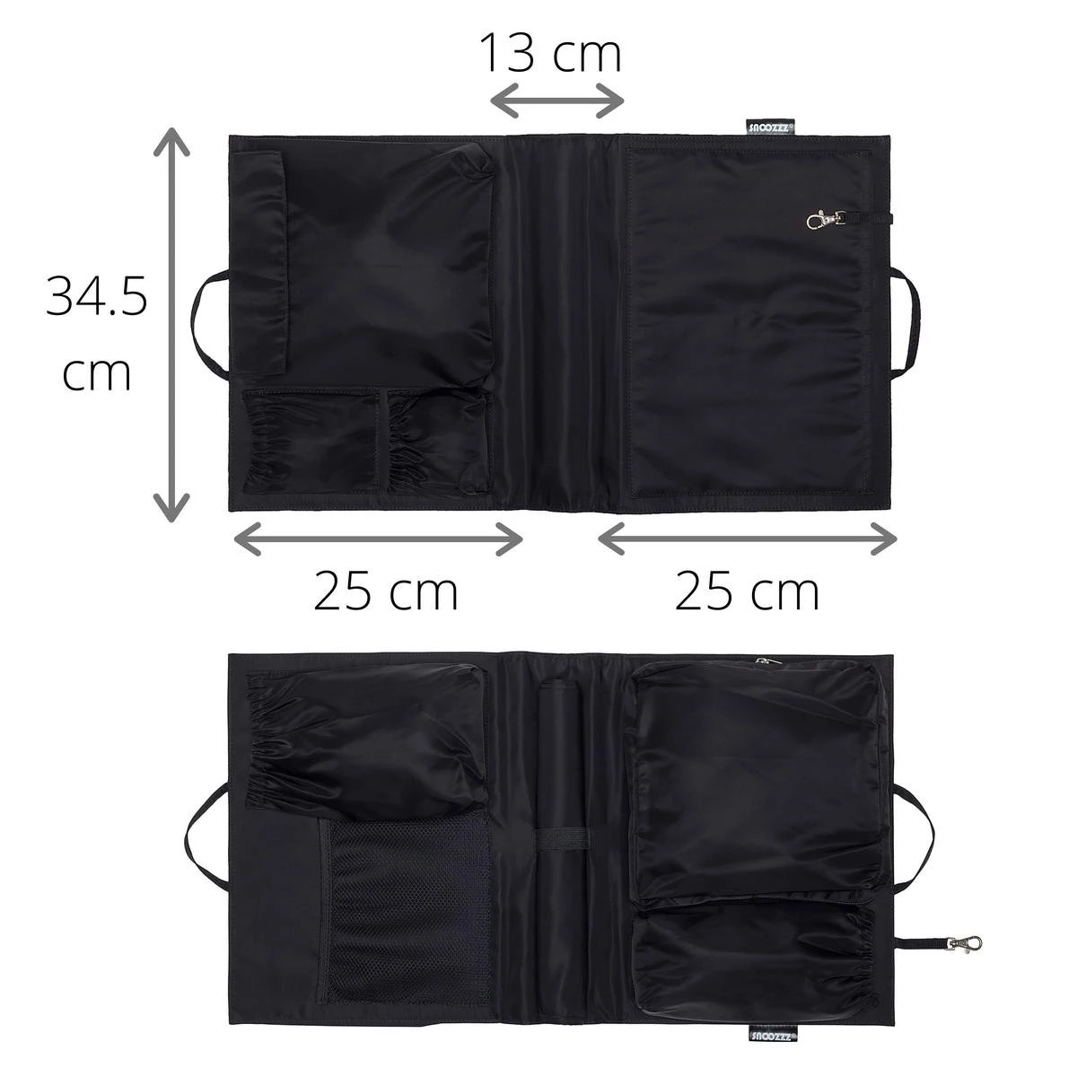 Snoozzz Luiertas Luxe Verzorgingstas – Inclusief Uitneembare Tas Organizer Met Thermovak, Stroller Hooks En Verschoningsmatje - Cognac 11 Snoozzz Luiertas Luxe Verzorgingstas – Inclusief Uitneembare Tas Organizer Met Thermovak, Stroller Hooks En Verschoningsmatje - Cognac - Afbeelding 11