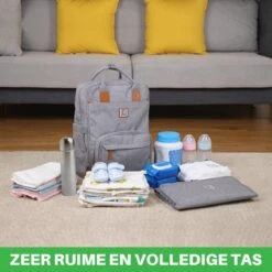 Brisby Slijtvaste Luiertas – Verzorgingstas – Met Buggymontage - Lichtgrijs 24 Brisby Slijtvaste Luiertas – Verzorgingstas – Met Buggymontage - Lichtgrijs -Aanbiedingen BIBS Winkel 1200x1200 2653