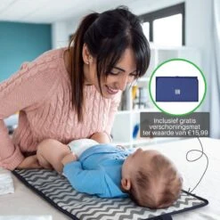 Brisby Slijtvaste Luiertas – Verzorgingstas – Met Buggymontage - Blauw -Aanbiedingen BIBS Winkel 1200x1200 2711