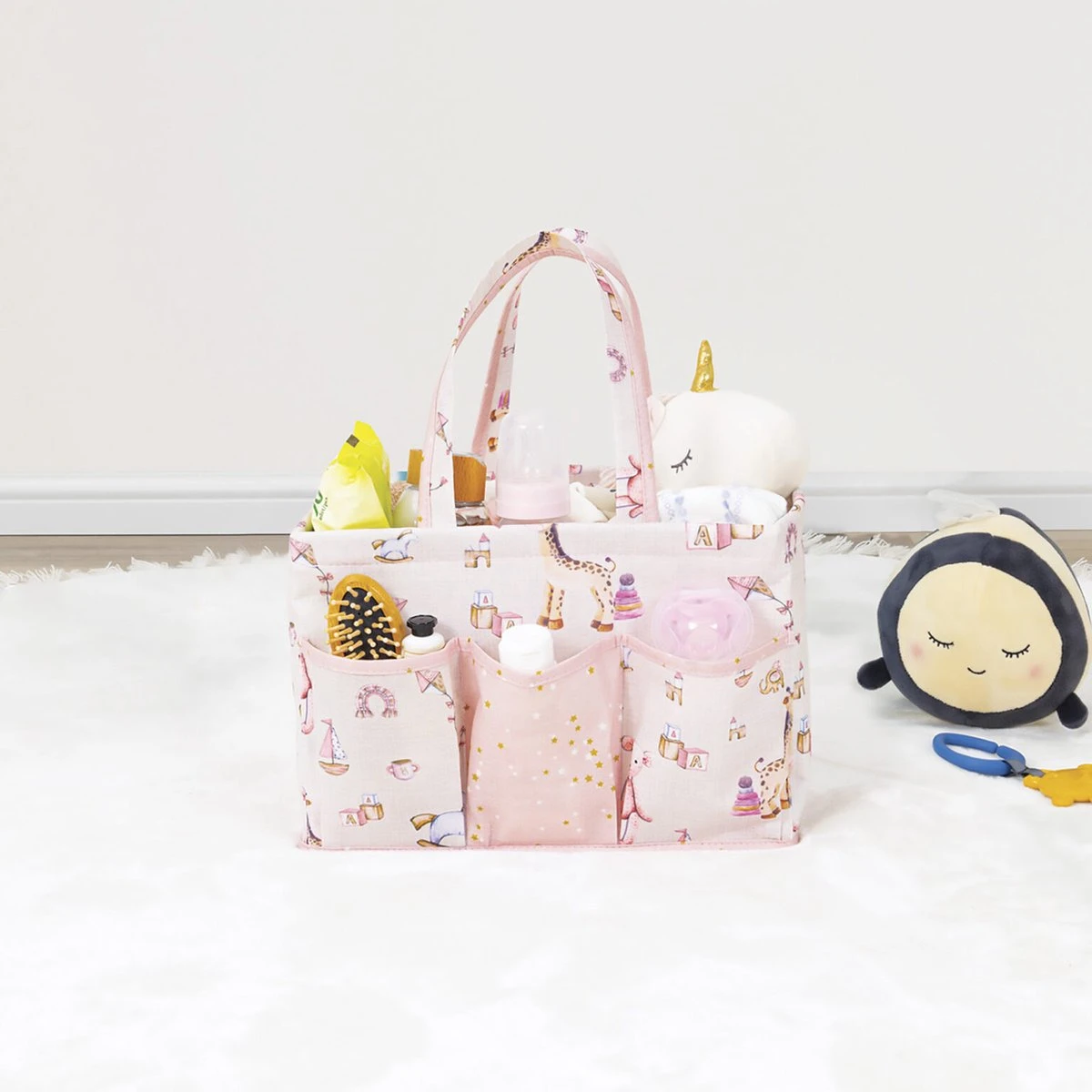 Luiertas Baby - Verzorgingstas - Organizer Luiers - Roze - Verzorgingstas - Kinderwagen Tas - Mommy Bag - Buggy Tas - Diaper Bag -baby Born Accesoires 3 Luiertas Baby - Verzorgingstas - Organizer Luiers - Roze - Verzorgingstas - Kinderwagen Tas - Mommy Bag - Buggy Tas - Diaper Bag -baby Born Accesoires - Afbeelding 3
