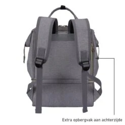 Rose & Ollie Kolftas Rugtas Grijs - Koeltas Moedermelk -Aanbiedingen BIBS Winkel 1200x1200 2727