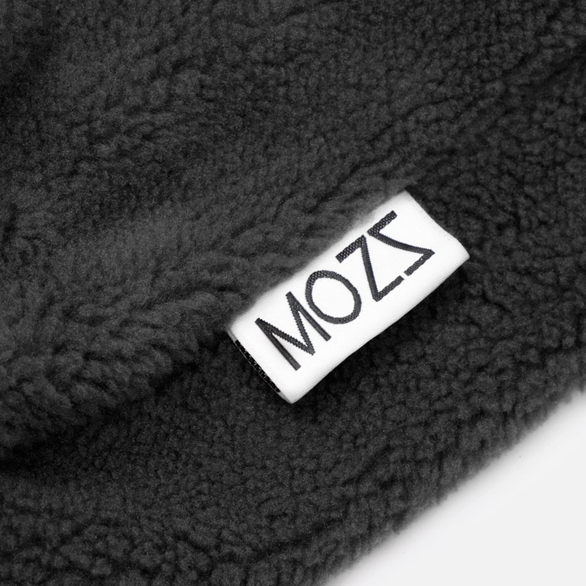Mozz Mom Bag Teddy Dark Grey 3 Mozz Mom Bag Teddy Dark Grey - Afbeelding 3