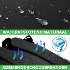 Brisby Slijtvaste Luiertas – Verzorgingstas – Met Buggymontage - Zwart -Aanbiedingen BIBS Winkel 1200x1200 2769