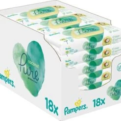Pampers® Pampers Pure Coconut Babydoekjes - 18pakjes Van 42 Doekjes =756 Babydoekjes 13 Pampers® Pampers Pure Coconut Babydoekjes - 18pakjes Van 42 Doekjes =756 Babydoekjes -Aanbiedingen BIBS Winkel 1200x1200 277