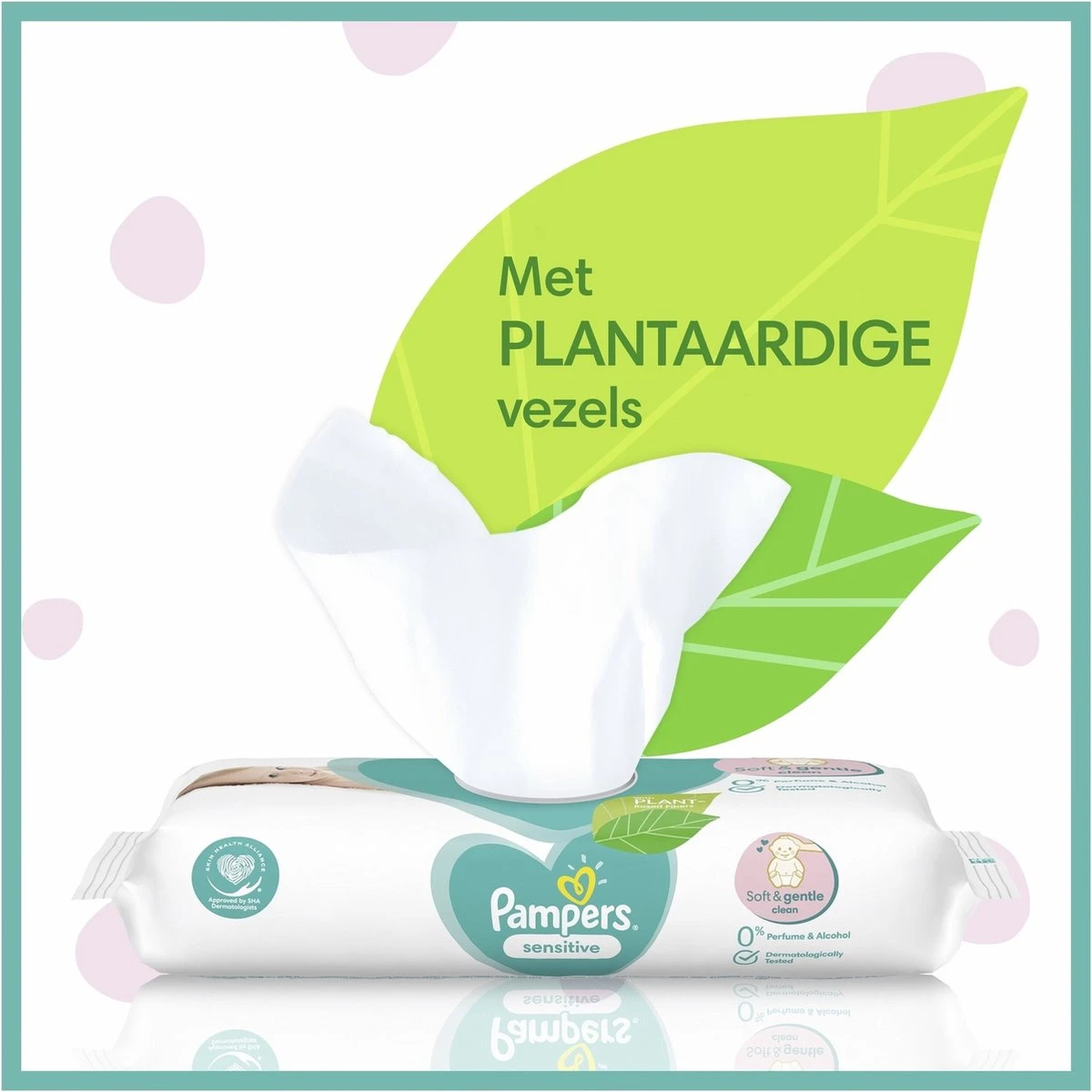 Pampers® Pampers Billendoekjes Sensitive Navulpak - 12 X 52 Doekjes 3 Pampers® Pampers Billendoekjes Sensitive Navulpak - 12 X 52 Doekjes - Afbeelding 3