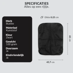Buxibo - Auto Stoelbeschermer - Auto Stoelhoes - Beschermer Achterkant Autostoel - Voor Voorstoel - 2 Stuks -Aanbiedingen BIBS Winkel 1200x1200 2852