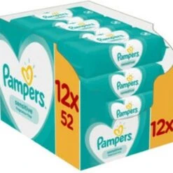 Pampers® Pampers Billendoekjes Sensitive Navulpak - 12 X 52 Doekjes 10 Pampers® Pampers Billendoekjes Sensitive Navulpak - 12 X 52 Doekjes -Aanbiedingen BIBS Winkel 1200x1200 286