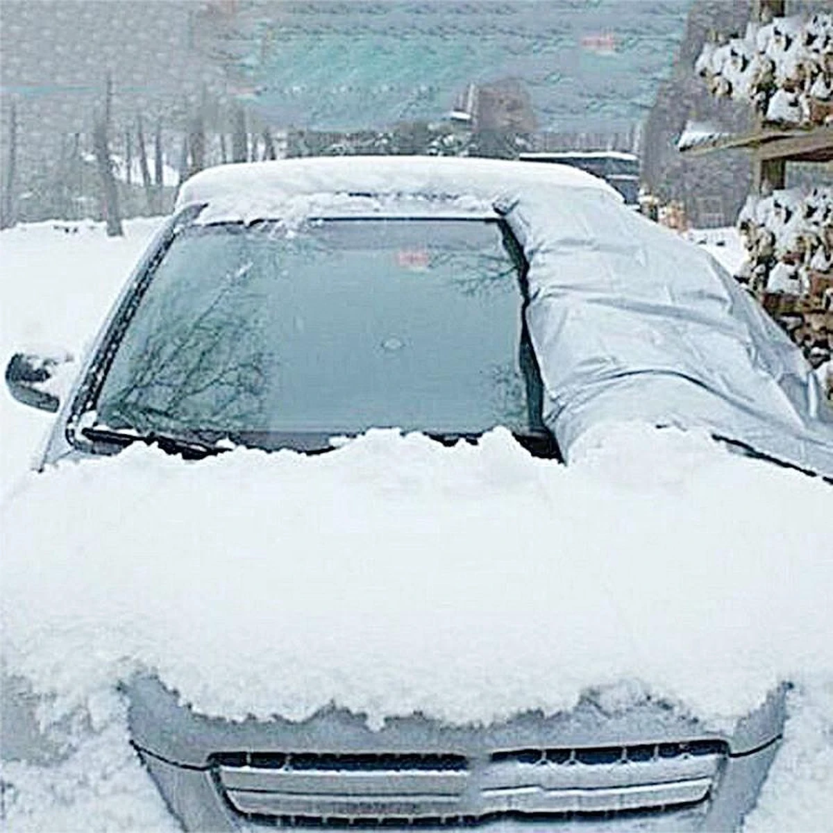 Universele Antivries Scherm Voorruit & Achterruit - Zonnewering / Zonwering Voorraam Beschermer - Autozonwering Autoraam - Aluminium - Universeel 3 Universele Antivries Scherm Voorruit & Achterruit - Zonnewering / Zonwering Voorraam Beschermer - Autozonwering Autoraam - Aluminium - Universeel - Afbeelding 3