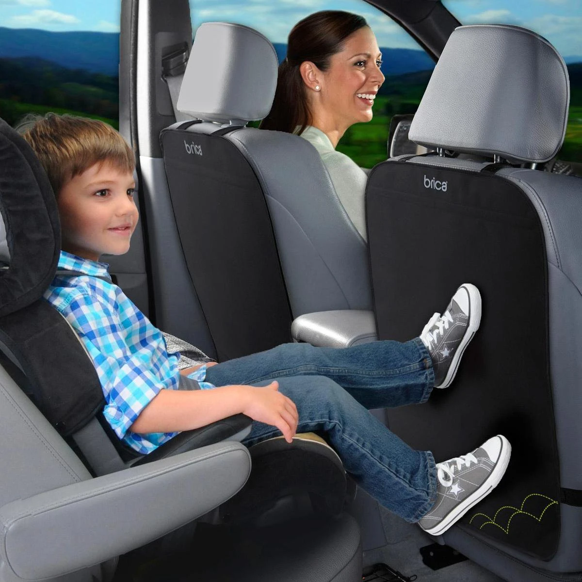 Munchkin De Luxe Kick Mats, 2 Voorstoelbeschermers 5 Munchkin De Luxe Kick Mats, 2 Voorstoelbeschermers - Afbeelding 5