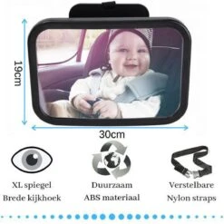 Autospiegel Baby - Maxi Cosi Spiegel - Baby Spiegel Auto - Achteruitkijkspiegel - Veiligheidsspiegel -Aanbiedingen BIBS Winkel 1200x1200 2983