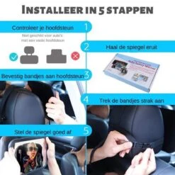 Autospiegel Baby - Maxi Cosi Spiegel - Baby Spiegel Auto - Achteruitkijkspiegel - Veiligheidsspiegel -Aanbiedingen BIBS Winkel 1200x1200 2984