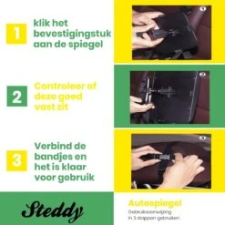 Baby Autospiegel - Universeel - Verstelbare Spiegel - Maxi Cosi Spiegel - Kind Auto Accessoires - Achterbank - Veiligheidsspiegel - Hoofdsteun - Autostoel -Aanbiedingen BIBS Winkel 1200x1200 3009