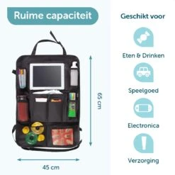 ForDig Universele Auto Organizer Met Tablet Houder - Zwart - 2 Stuks -Aanbiedingen BIBS Winkel 1200x1200 3056