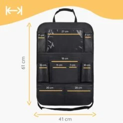 Merkloos Autostoel Organizer Met Tablet Houder - Universele Autostoel Beschermer - Autostoel Hoes Voor Kinderen -Aanbiedingen BIBS Winkel 1200x1200 3086