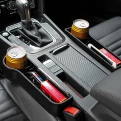Auto Organizer Bestuurder En Bijrijder - Autostoel Opbergdoos Met Bekerhouder - Opbergen Auto Accessoires - Auto Accessories - Smartphone Telefoon Houder Geschikt Voor Tablet IPad Samsung Tab En Nintendo Switch -Aanbiedingen BIBS Winkel 1200x1200 3089