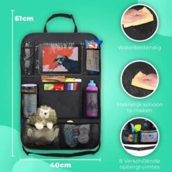 Essential Goods Autostoel Organizer - Inclusief IPadhouder - Opbergtas Auto - Multifunctioneel - Autostoelaccessoires 2 Stuks -Aanbiedingen BIBS Winkel 1200x1200 3097