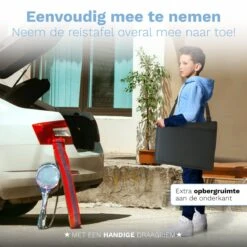 Blyzi - Reistafel Auto Met Tablethouder – Opvouwbaar – Speeltafel Voor Onderweg – Auto Organizer – Tekentafel - Zwart -Aanbiedingen BIBS Winkel 1200x1200 3120