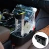 Merkloos Decopatent® Autostoel Organizer - Voor Tussen Auto Stoel / Console - Bekerhouder & Telefoonhouder - Opbergvakken - Auto Organiser