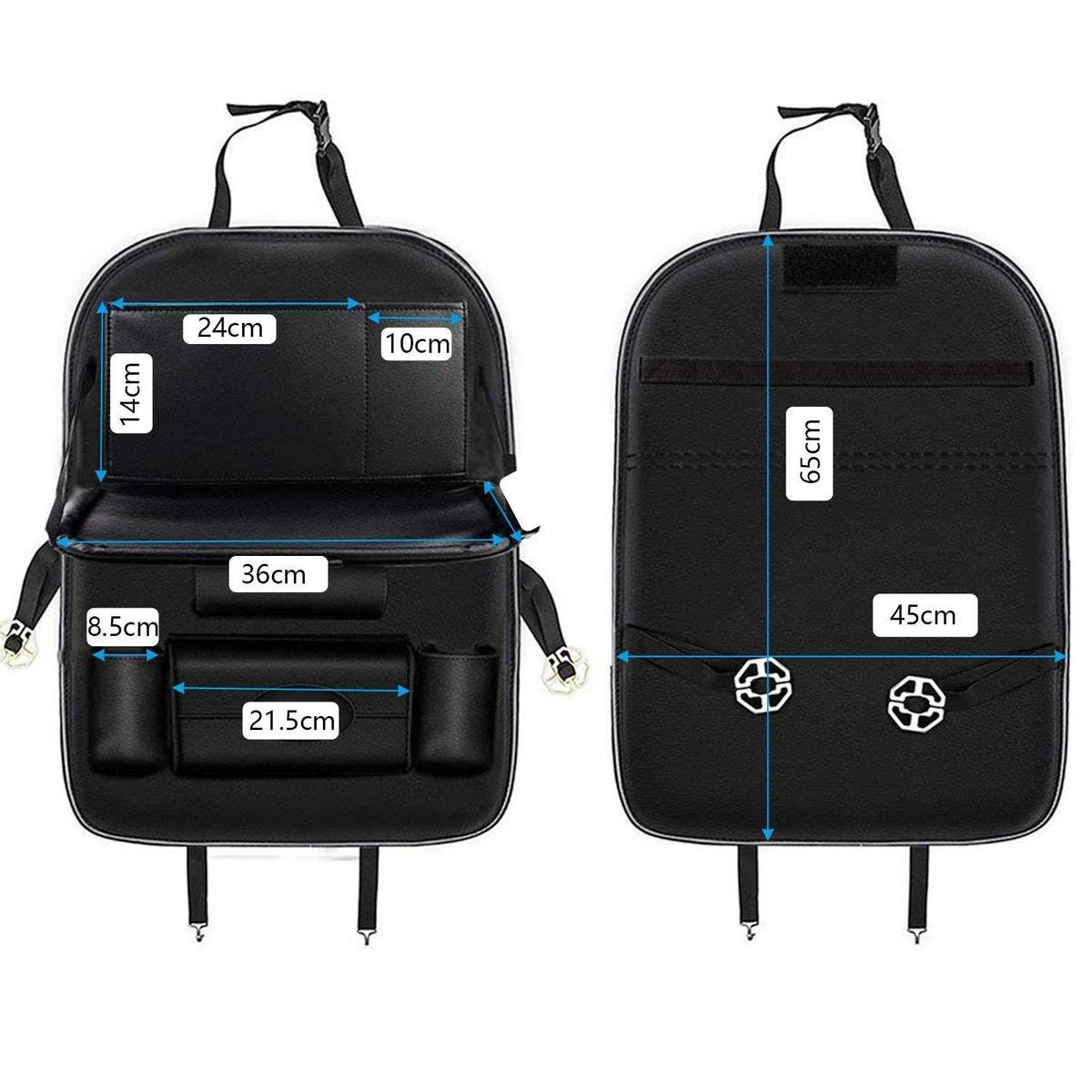 Luxe Auto Organizer Met Tablet Houder Autostoel Organiser Ipadhouder Voor Kinderen – Beige 6 Luxe Auto Organizer Met Tablet Houder Autostoel Organiser Ipadhouder Voor Kinderen – Beige - Afbeelding 6