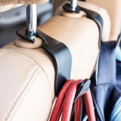 Merkloos Auto Kapstok - Opberghaak - Tashouder - Zwart - 4 Stuks -Aanbiedingen BIBS Winkel 1200x1200 3133