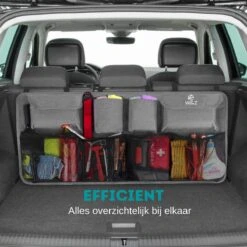 W&Z® Auto Organizer - Autostoel Organizer - Kofferbak Organizer - Grijs -Aanbiedingen BIBS Winkel 1200x1200 3138
