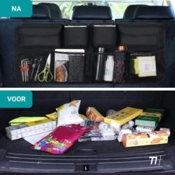 TIKKENS® Auto Organizer Kofferbak - Autostoel Organizer - Koffer Organizer - Zwart - Universeel -Aanbiedingen BIBS Winkel 1200x1200 3141