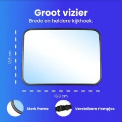 Autospiegel Baby - Achteruitkijkspiegel - Eenvoudig Monteren - Hoofdsteun Achterbank - EJC Products -Aanbiedingen BIBS Winkel 1200x1200 3176