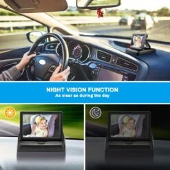 Achterbankspiegel Voor Baby/kind - Met 150° Groothoekcamera Voor Groot Gezichtsveld - Achteruitkijkspiegel, Autospiegel 6 Achterbankspiegel Voor Baby/kind - Met 150° Groothoekcamera Voor Groot Gezichtsveld - Achteruitkijkspiegel, Autospiegel -Aanbiedingen BIBS Winkel 1200x1200 3187