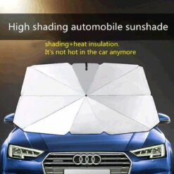 TDR - Zonnescherm / Autoparaplu - Binnenkant Voorruit Auto - Opvouwbaar - Hitte En UV Bescherming - 122 X 65 Cm -Aanbiedingen BIBS Winkel 1200x1200 3231