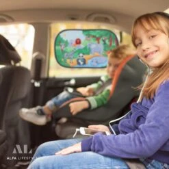 ALFA LIFESTYLE® Statische Zonneschermen – SHADE PRO V4- Jungle – Zonnescherm Auto Baby – UV Protectie Bescherming - 2 Stuks -Aanbiedingen BIBS Winkel 1200x1200 3237