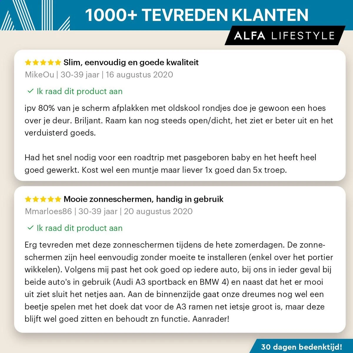 ALFA LIFESTYLE® Luxe Zonneschermen Auto - SHADE PRO V1 - UV Protectie Bescherming - 2 Stuks 9 ALFA LIFESTYLE® Luxe Zonneschermen Auto - SHADE PRO V1 - UV Protectie Bescherming - 2 Stuks - Afbeelding 9