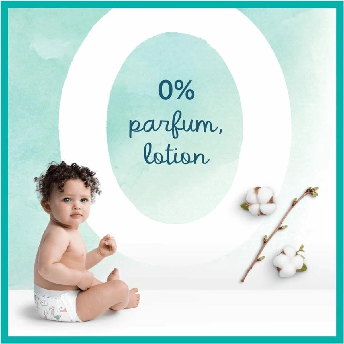 Pampers® Pampers - Harmonie / Pure - Maat 1 - Mega Pack - 80 Luiers 5 Pampers® Pampers - Harmonie / Pure - Maat 1 - Mega Pack - 80 Luiers - Afbeelding 5