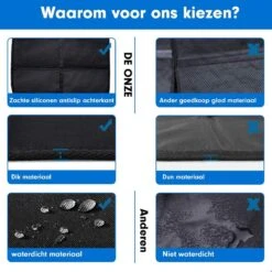 Professor Q - Autostoelhoes - Autostoelbeschermer - Autostoel Beschermer - Zwart 10 Professor Q - Autostoelhoes - Autostoelbeschermer - Autostoel Beschermer - Zwart -Aanbiedingen BIBS Winkel 1200x1200 3302