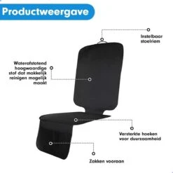 Professor Q - Autostoelhoes - Autostoelbeschermer - Autostoel Beschermer - Zwart 13 Professor Q - Autostoelhoes - Autostoelbeschermer - Autostoel Beschermer - Zwart -Aanbiedingen BIBS Winkel 1200x1200 3305