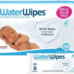 WaterWipes Billendoekjes Bio - 12 X 60 Stuks - 720 Doekjes -Aanbiedingen BIBS Winkel 1200x1200 332