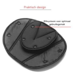 Auto Gordel Beschermer - Gordelhoes - Kind Nek Bescherming - 2 Stuks - Zwart -Aanbiedingen BIBS Winkel 1200x1200 3363