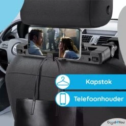 Good4You Hoofdsteun Auto - Nekkussen Auto - Hoofdsteun Auto Kinderen - Autokussen - Neksteun Auto - Volwassenen En Kinderen - Verstelbaar - Zwart -Aanbiedingen BIBS Winkel 1200x1200 3387