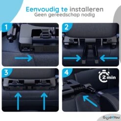 Good4You Hoofdsteun Auto - Nekkussen Auto - Hoofdsteun Auto Kinderen - Autokussen - Neksteun Auto - Volwassenen En Kinderen - Verstelbaar - Zwart -Aanbiedingen BIBS Winkel 1200x1200 3388