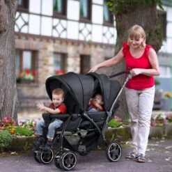 Deryan Luxe Elena Dubbele Buggy- Duo Buggy – Tandem Buggy – Compact En Lichtgewicht -Aanbiedingen BIBS Winkel 1200x1200 3411